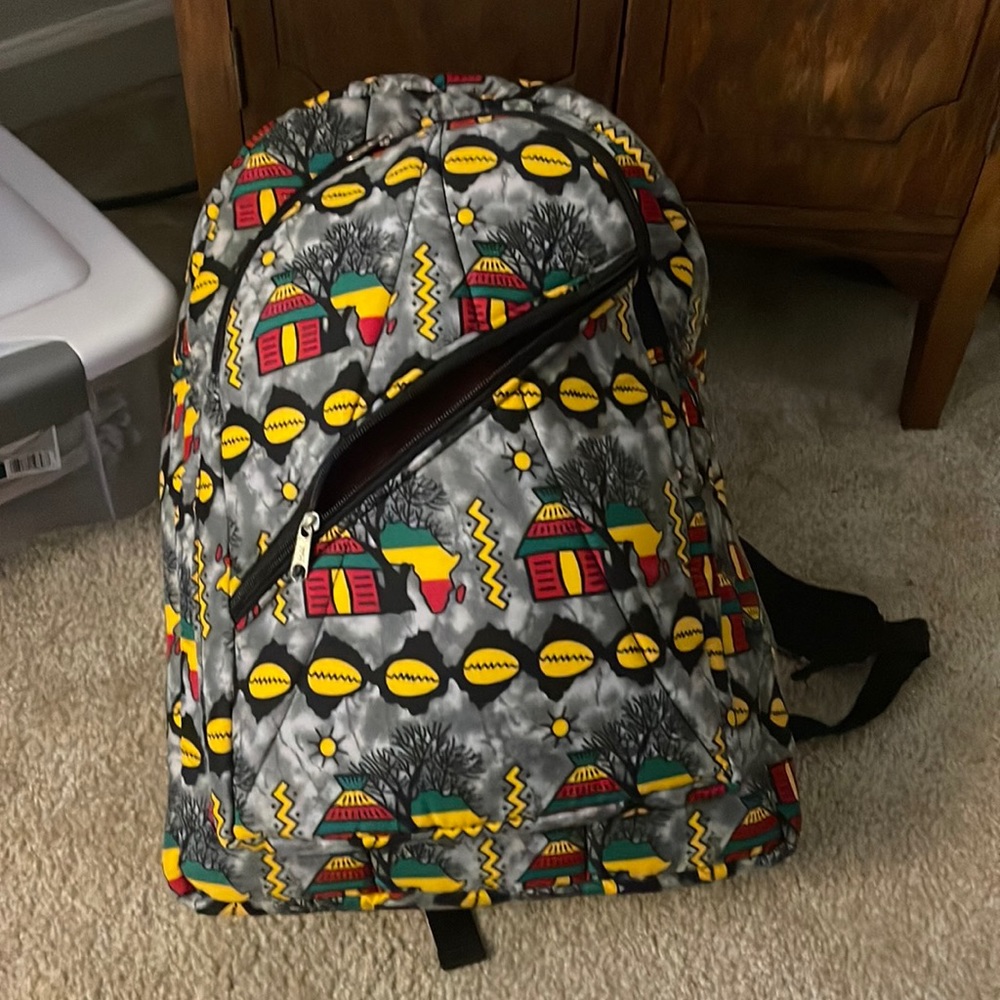 African design backpack. Made in Africa